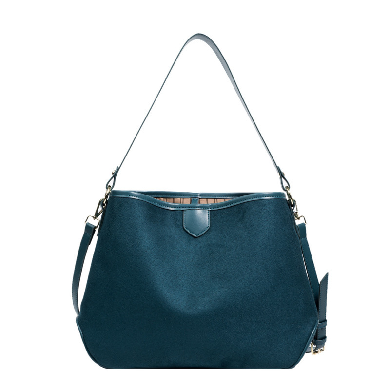 Vintage Retro Matte Soft Leather Tote Shoulder Bag - Image 6