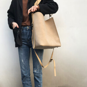 Stitching Frosted Big Bag Messenger Female Picture And Mothe